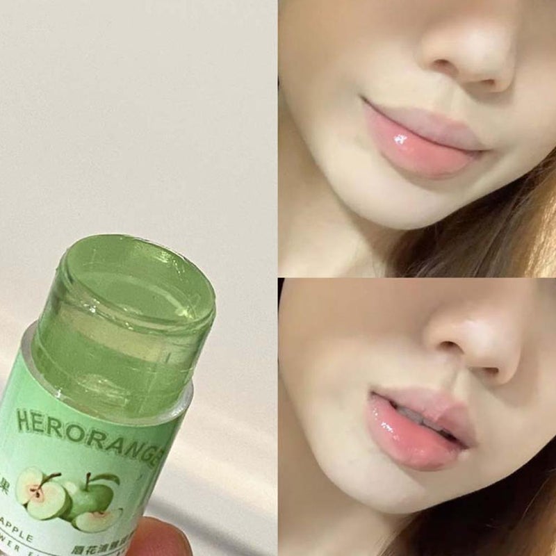 HERORANGE ~ Lip Flower Elegant Lip Balm, moisturizing, hydrating, anti-chapped, reduces lip lines, tinted lip balm.